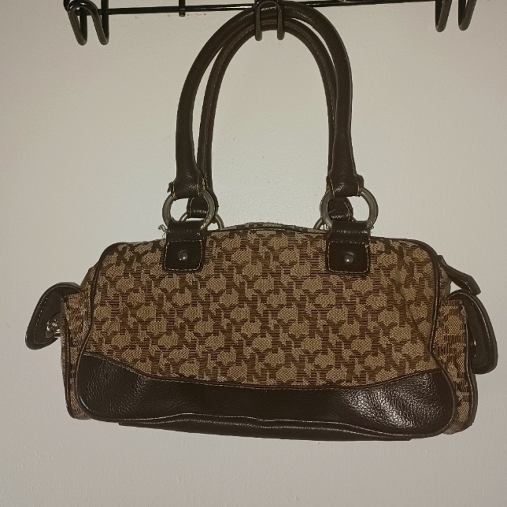 New York Brown travel signature purse